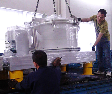 離心機(jī)發(fā)貨現(xiàn)場